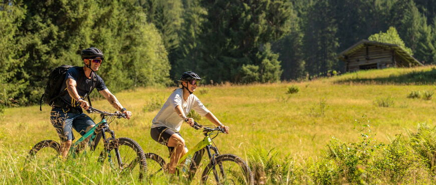 Mountainbiker bei Flachau